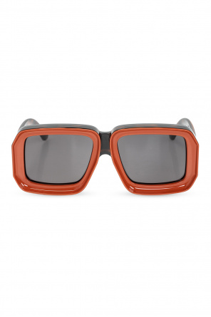 Sunglasses SFU600 WD00048-MT0000-O6000-4-401-20-CN-D Nero - Sunglasses with  logo Loewe - SchaferandweinerShops Japan